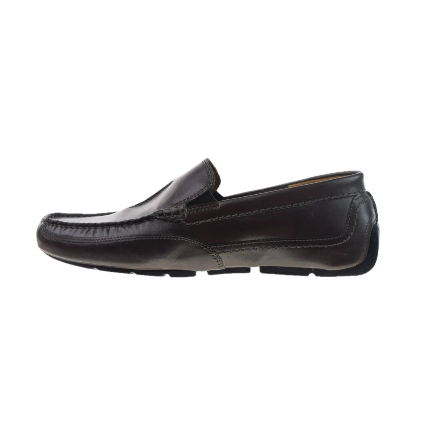 Rubber Sole Penny Loafers Clarks Ashmont Race Men's Slip-On Loafer Dark Brown