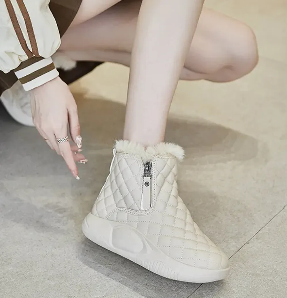 Rocket Dog Snow Boots 2023 Women Warm Thick Soled Snow Boots Wide Width