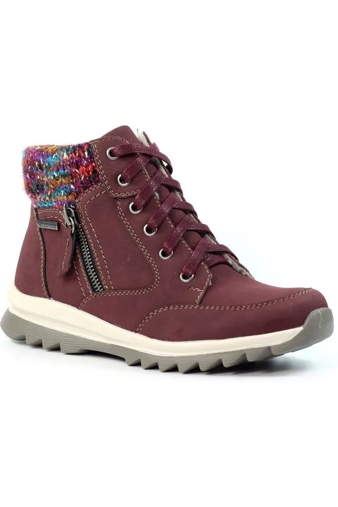 Lunar Lunar Buttermere Burgundy Waterproof Boot GLB115 Fashion Statement Horse Riding