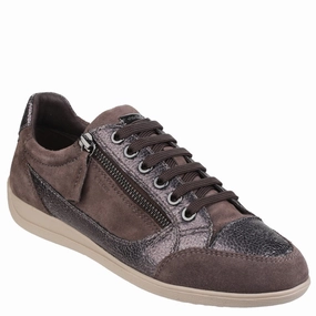 Geox Myria Zip Up Trainer outdoor - track running shoes evening - wear shoes