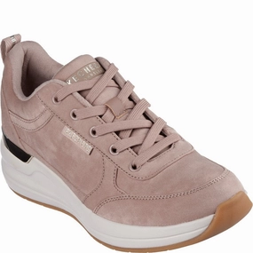 cross - country running mesh materials Skechers Billion 2 Prissy N Plush Trainers