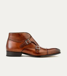 James Monkstrap Boot In Brown Dress Shoes For Walking All Day