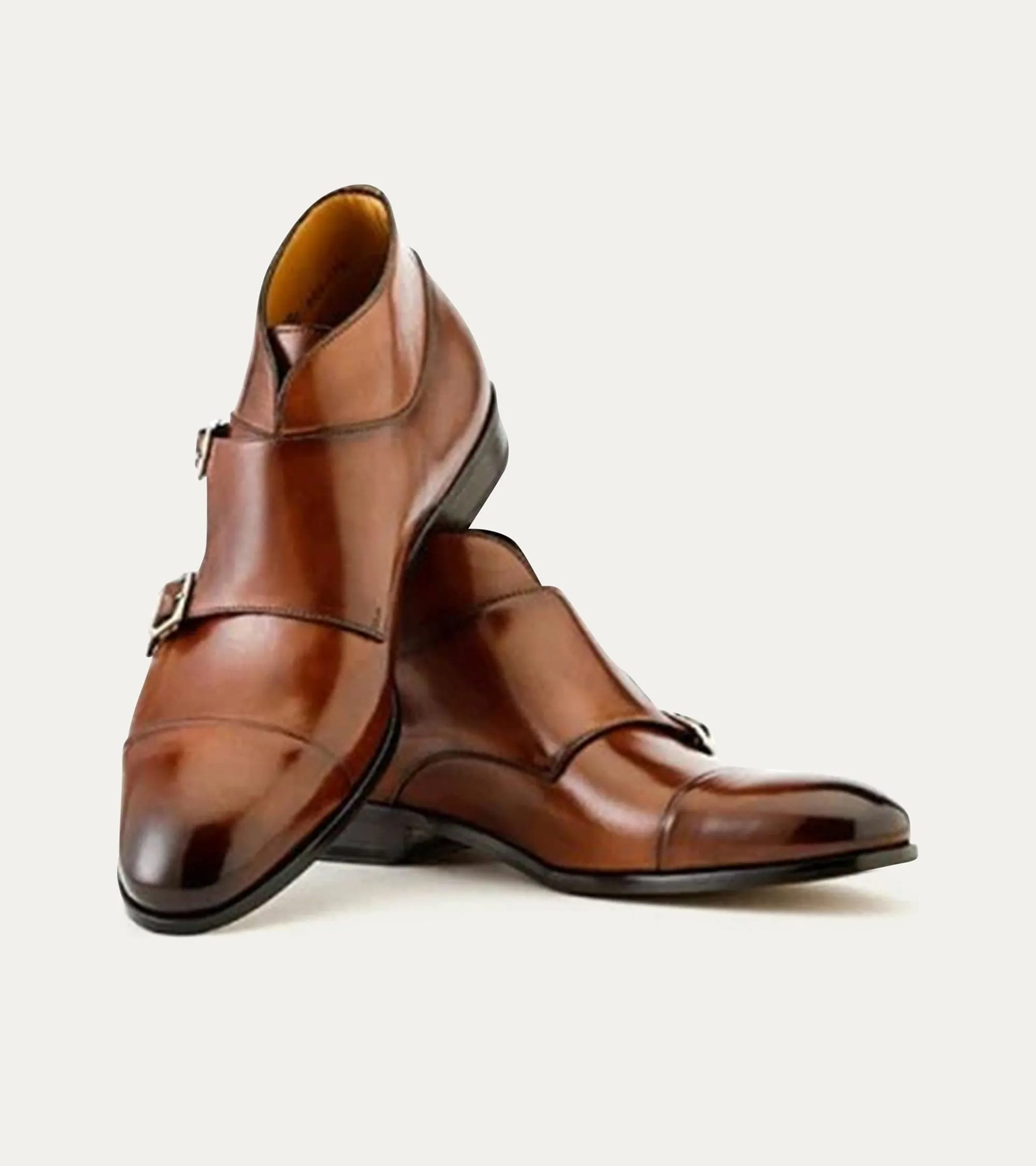 James Monkstrap Boot In Brown Totes Dress Shoe Covers