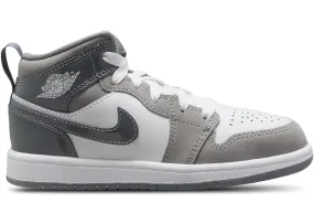 Adidas Forum Low Shoes Jordan 1 Mid SE White Medium Grey Cool Grey (PS)