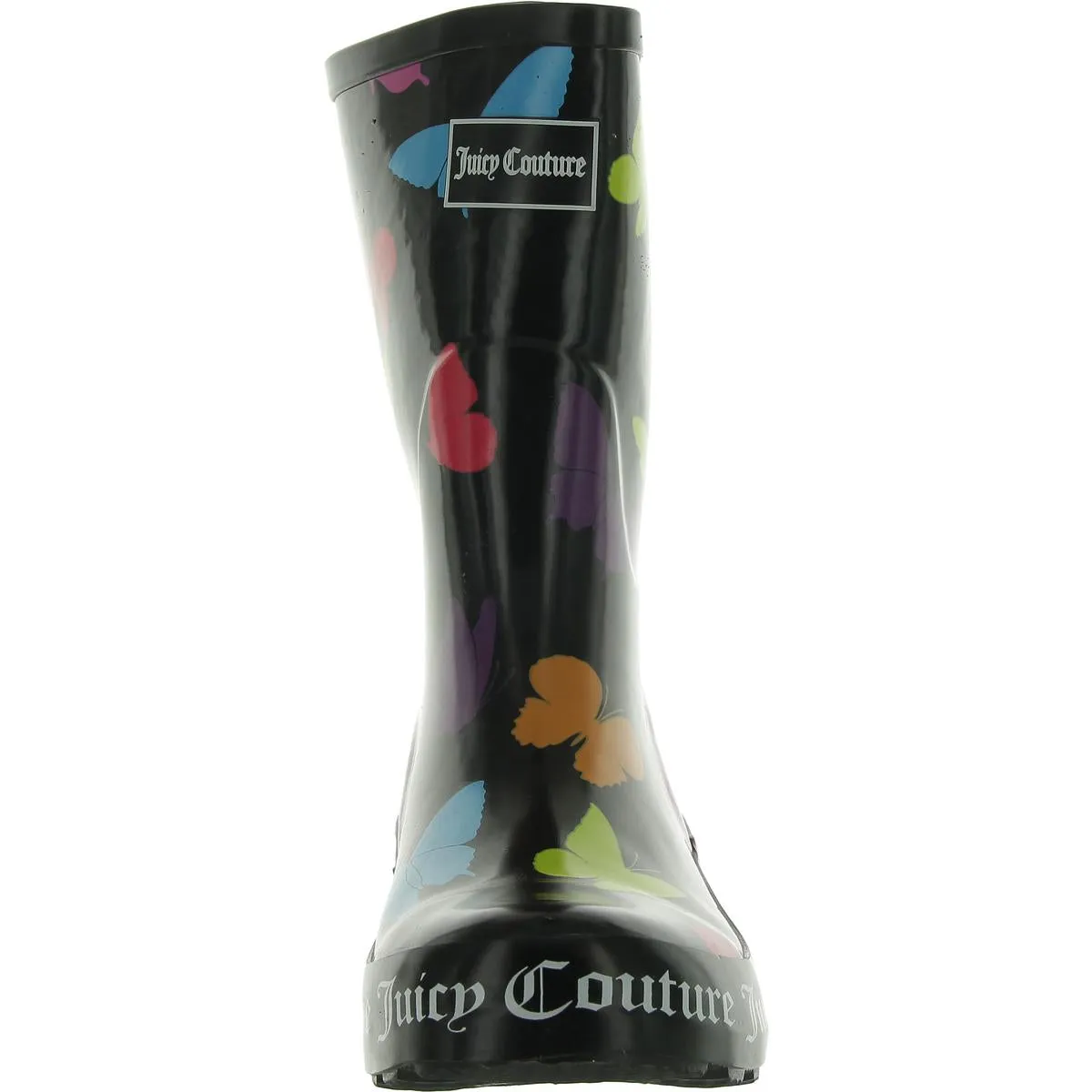 Fendi Zucca Rain Boots Juicy Couture Womens Totally Logo Padded Insole Rain Boots