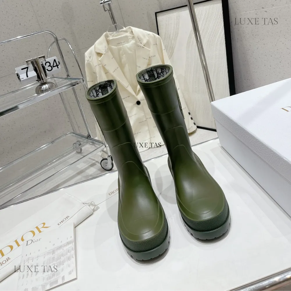 Khaki DRunion Rain Boot Designer Boots & Ankle Boots for Women Rain Boot Uggs