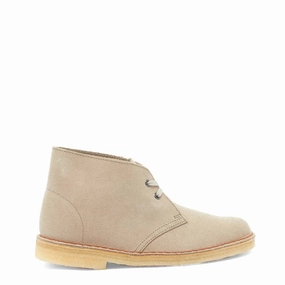 Train Ride Clarks Originals Womens Desert Boot Sand Suede