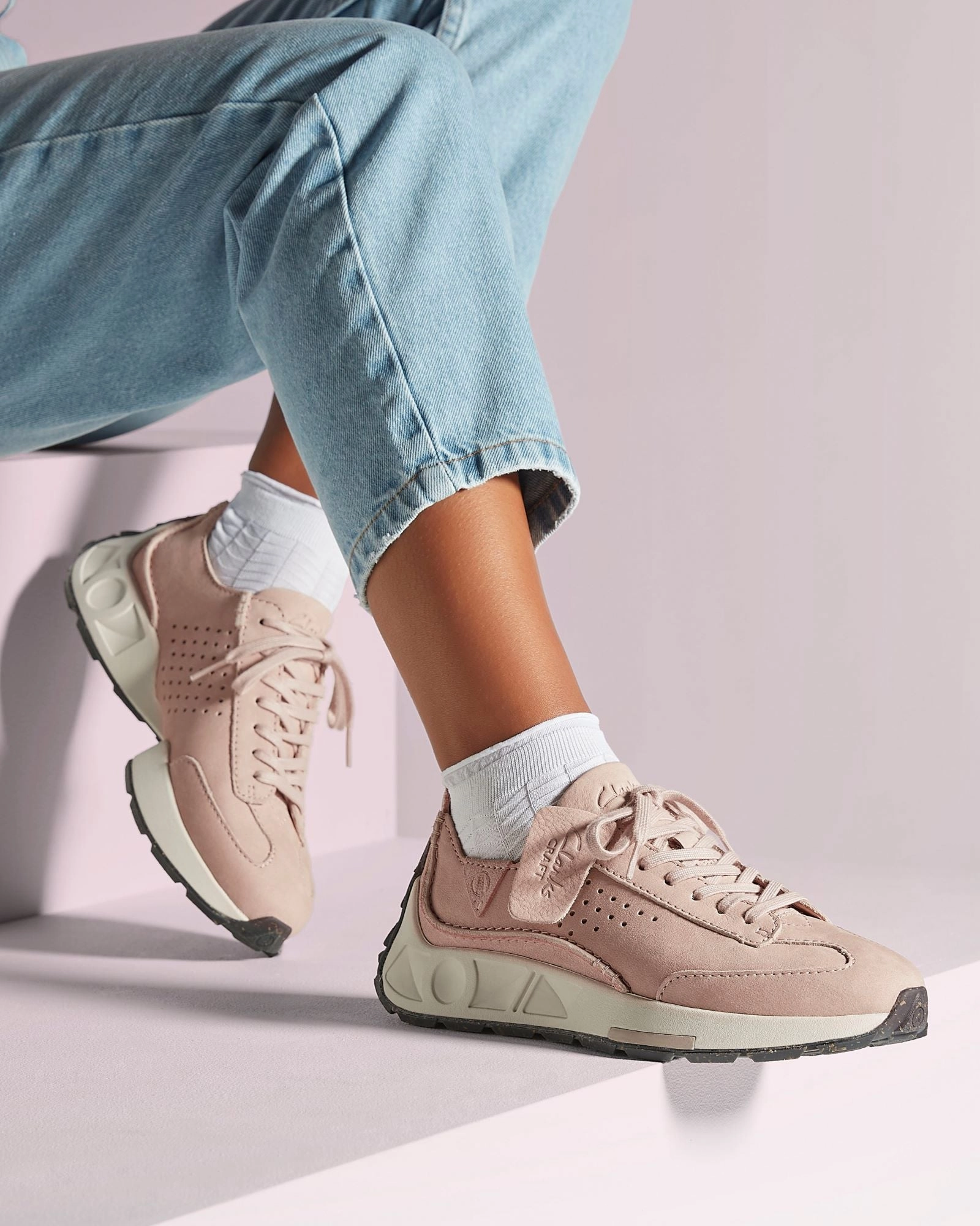 Wide fit Craft Speed (W) Rose Nubuck