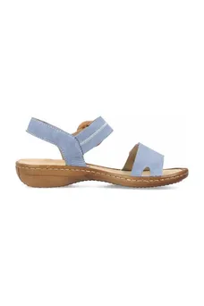 Shock absorption Rieker Sandals 608z3-14 in Blue