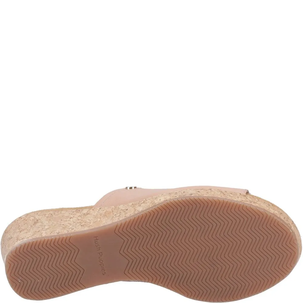 Hush Puppies Willow Slide Wedge Bare Foot