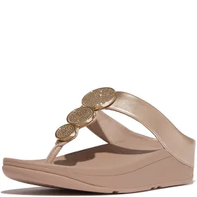 Comfortable beach sandals Pool Fun Fitflop Halo Toe Post Sandals