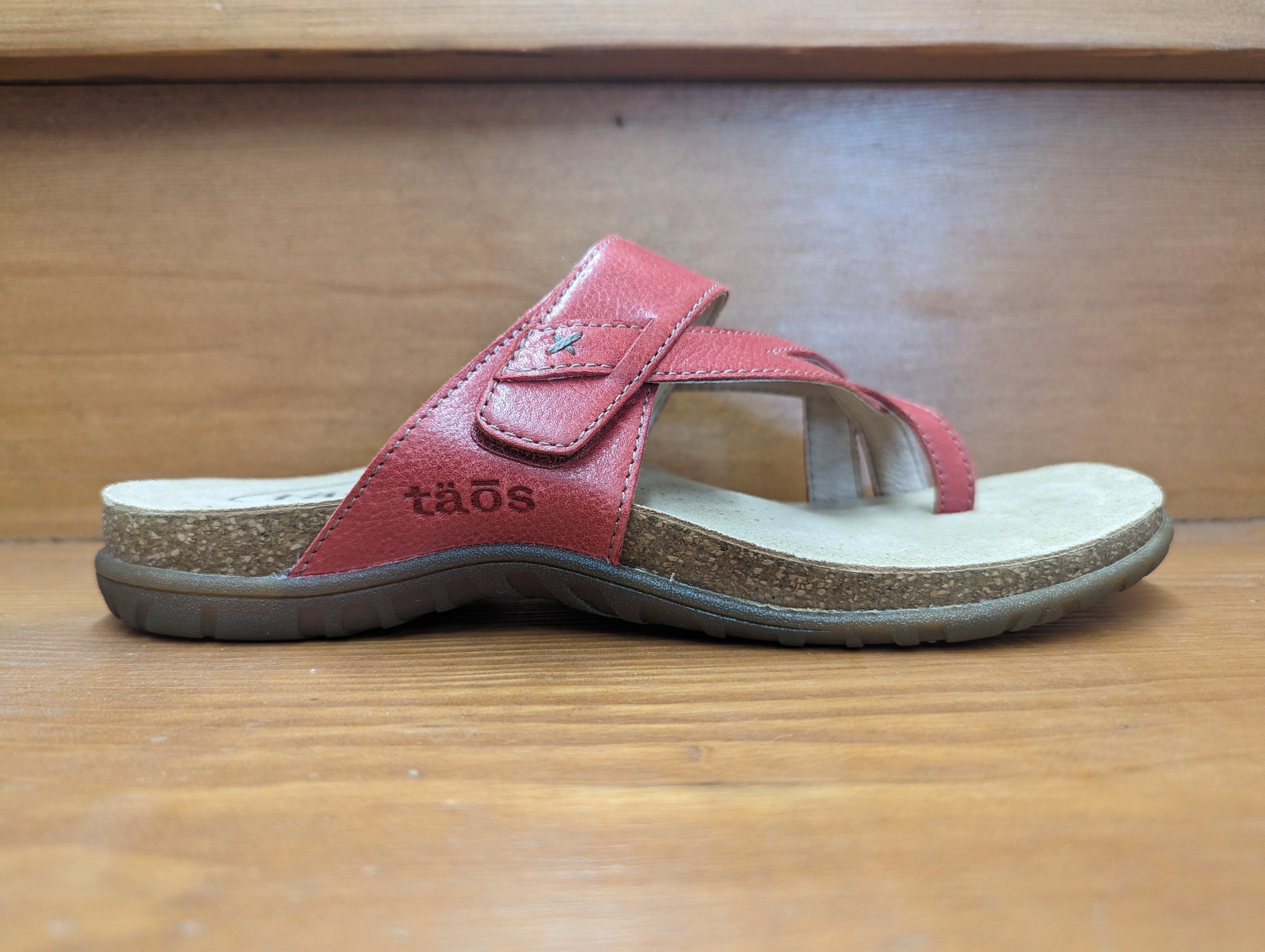 Rubber   sole Morning Pace Taos Perfect Red