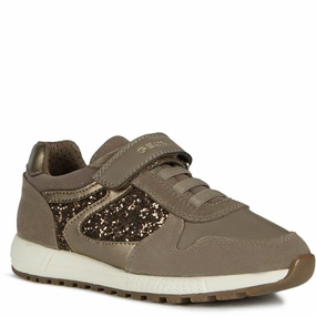 Step Stability Durability Geox Alben Girl Elastic Laces Shoes