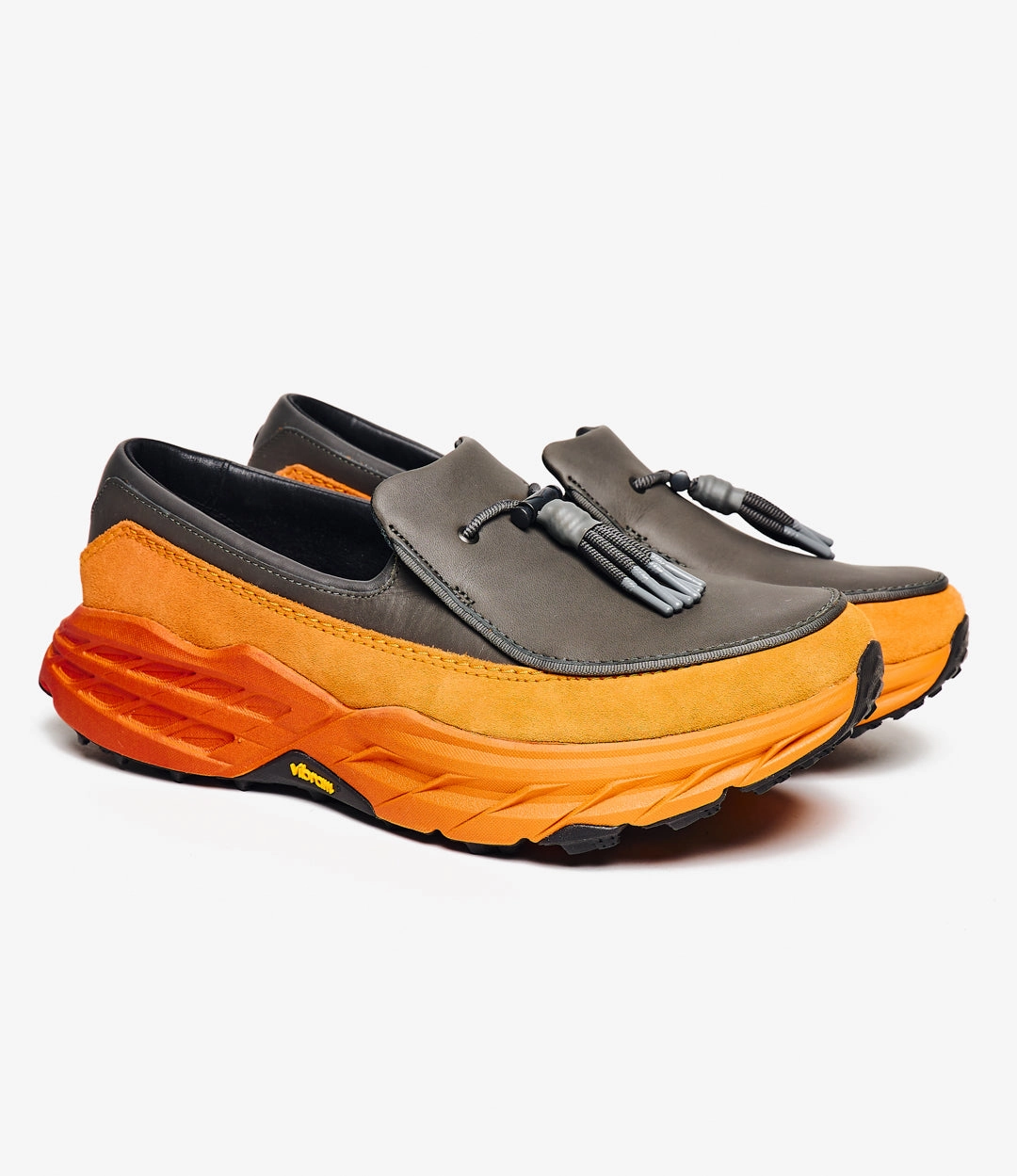 U Speed Loafer - Asphalt / Ember Quick Errands Zip Closure