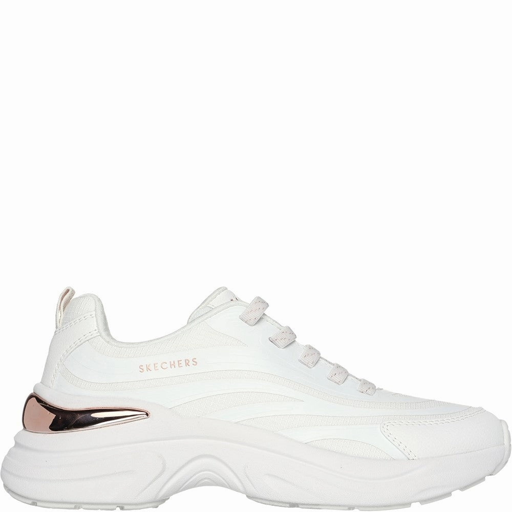 Skechers Hazel Step N Flow Trainer Peace Step Flexible   outsole