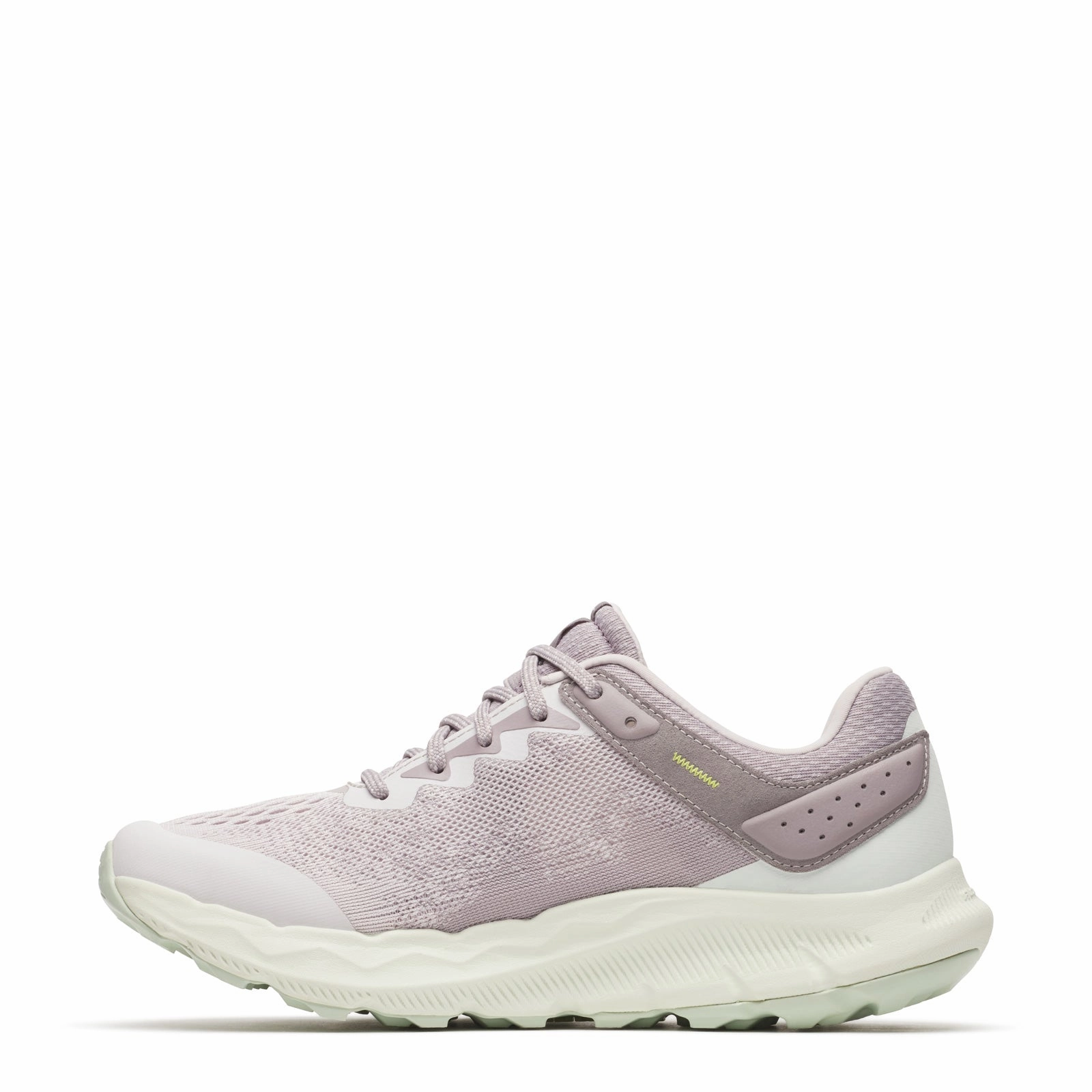 Women's Merrell, Antora 4 Trail Running Shoe - Wide Width Neutral Colors running in a kelp forest area shoes