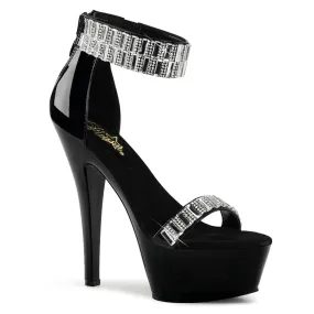 KISS-269RS Pleaser Black Sexy Platform Shoes (Pole Dancing Heels) Original Asics Wrestling Shoes