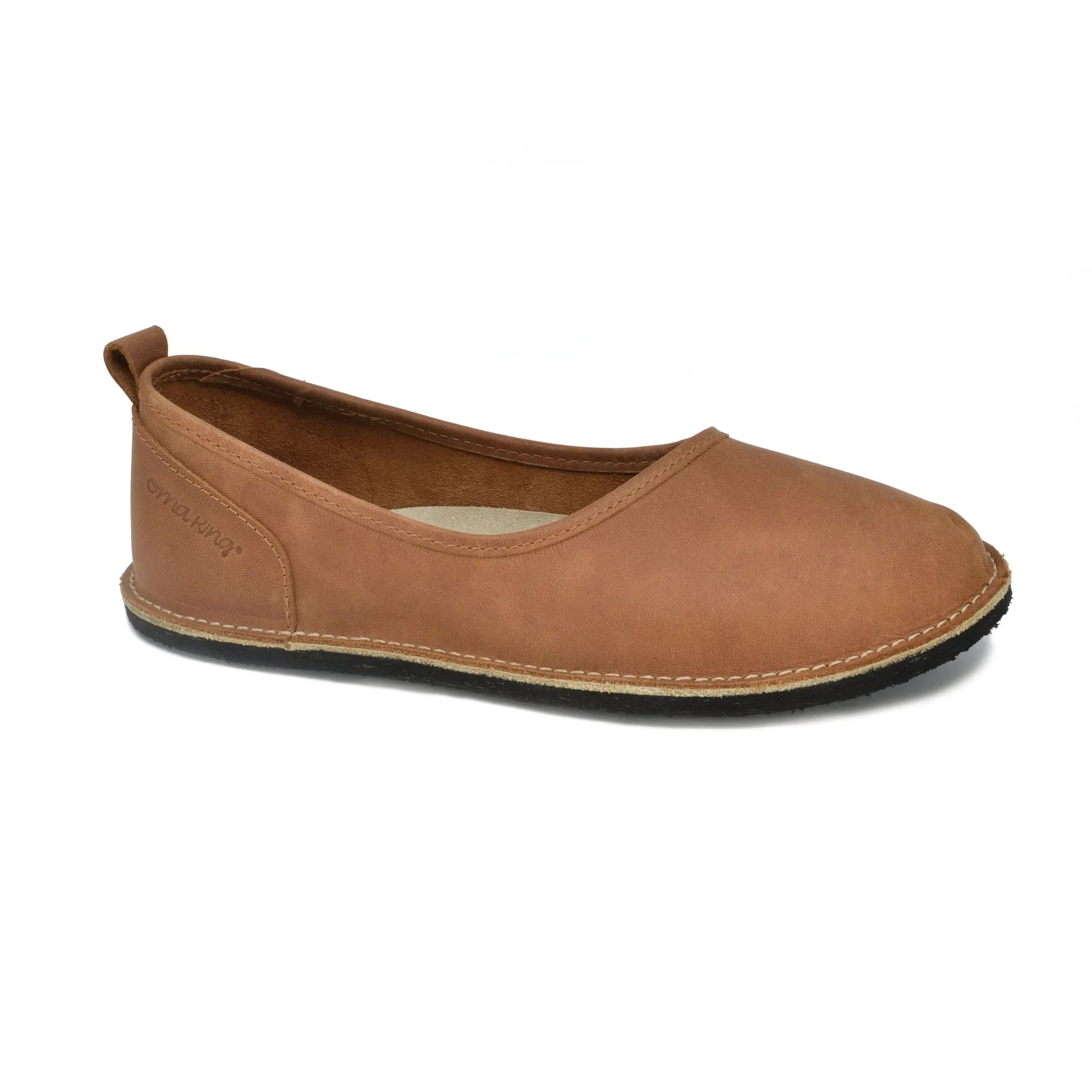 Bunny Slippers Dress To Impress Kuutsid Leather Flats - Brown