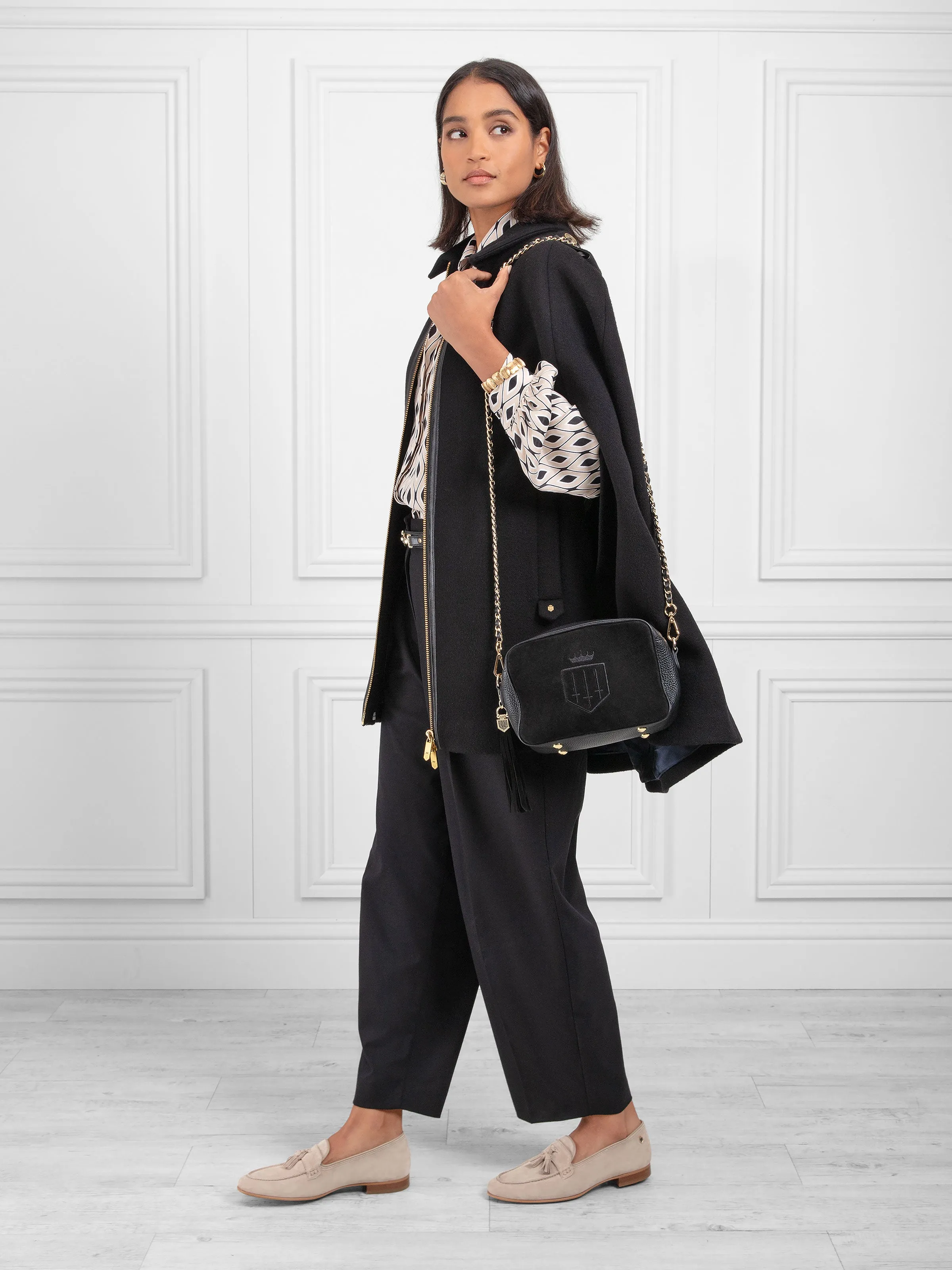 La Rochelle - Stone Suede Mizuno Loafers