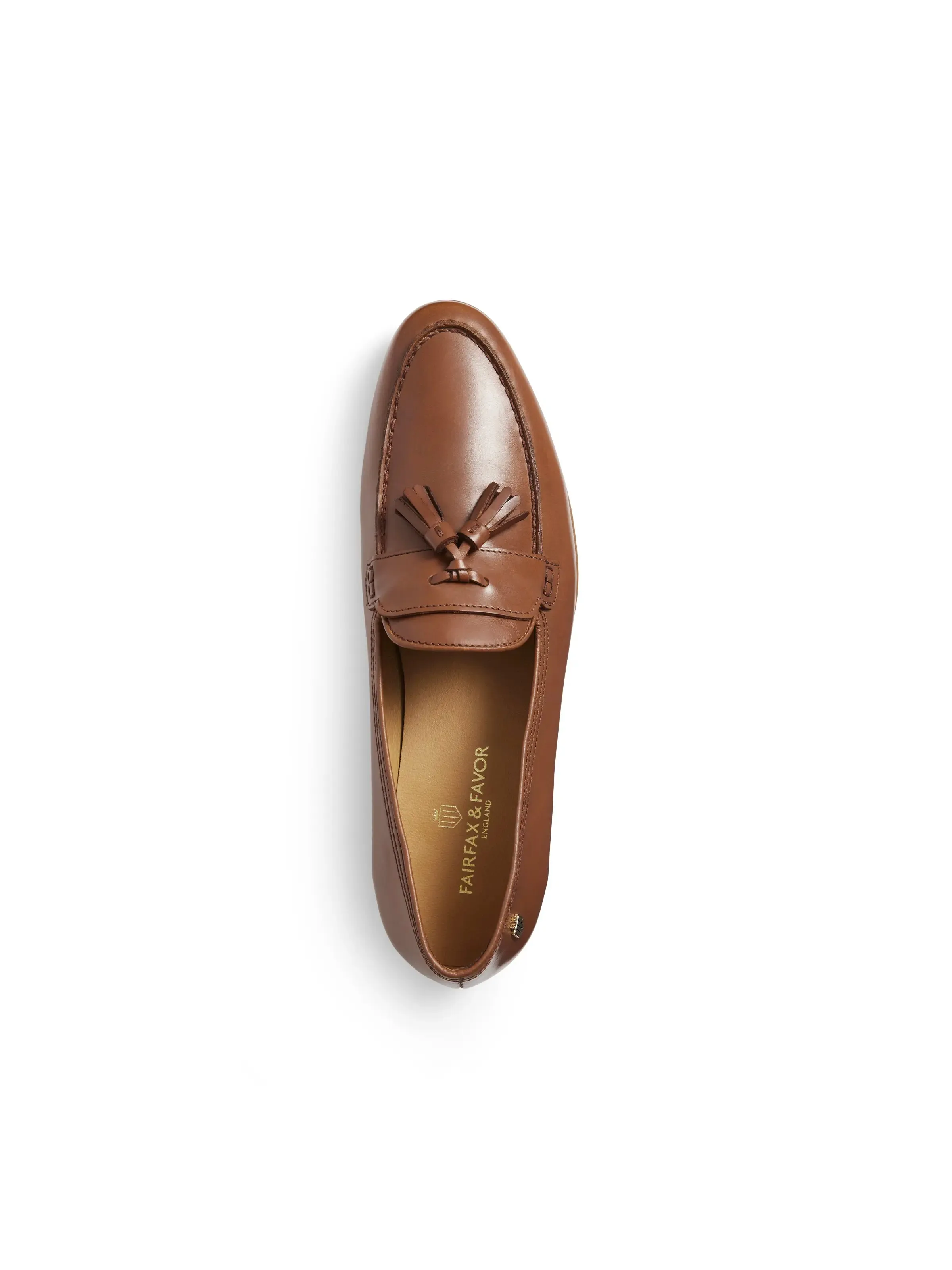 La Rochelle - Tan Leather Chunkt Loafers
