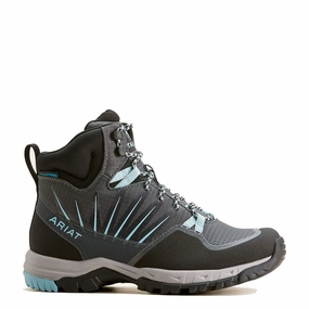 smooth terrain Ariat Womens Skyline Solaris H2O Shadow Grey / Sky Blue