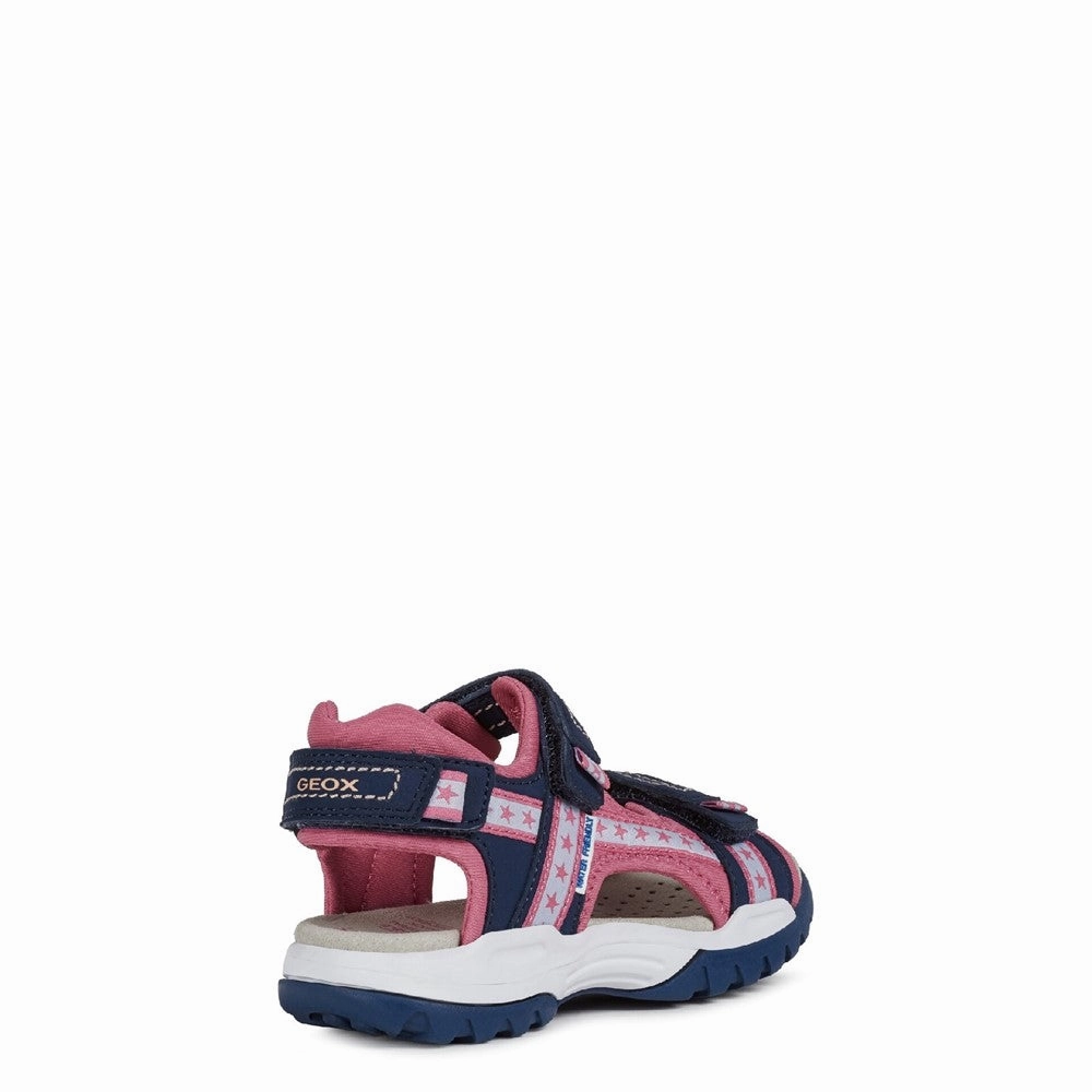 Modern Casual Geox J Borealis Girl A Touch Fastening Sandal