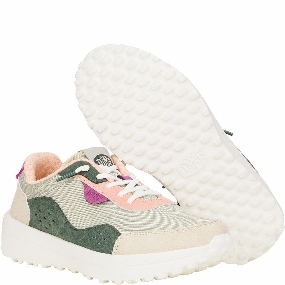 HEYDUDE Hayden Colorblock Trainers multi - strap shoes day - running shoes