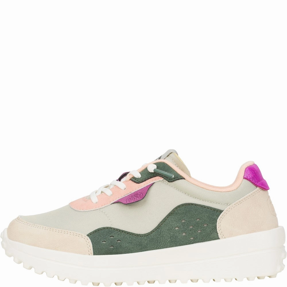 HEYDUDE Hayden Colorblock Trainers mid - cut running wear Uneven terrain