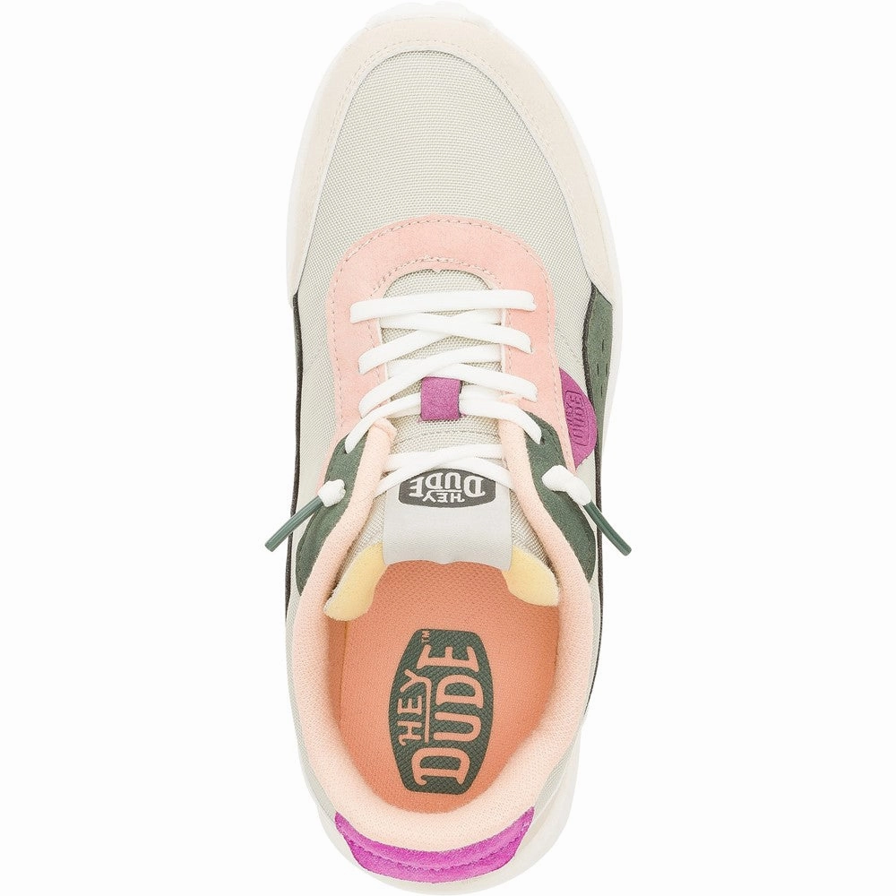HEYDUDE Hayden Colorblock Trainers budget - friendly - affordability shoes