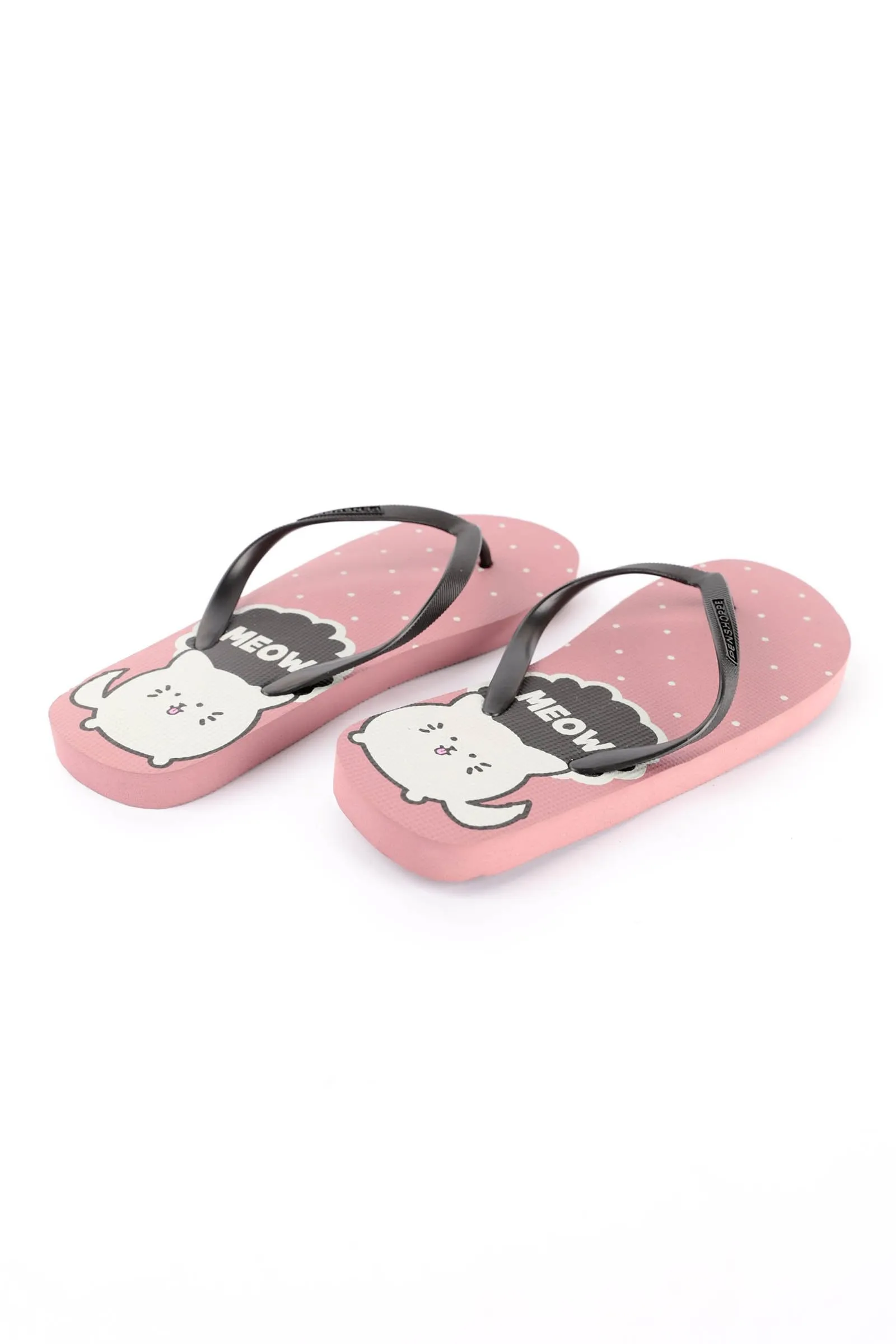 Toddler Slippers With Grips Ladies' Printed Flip Flops