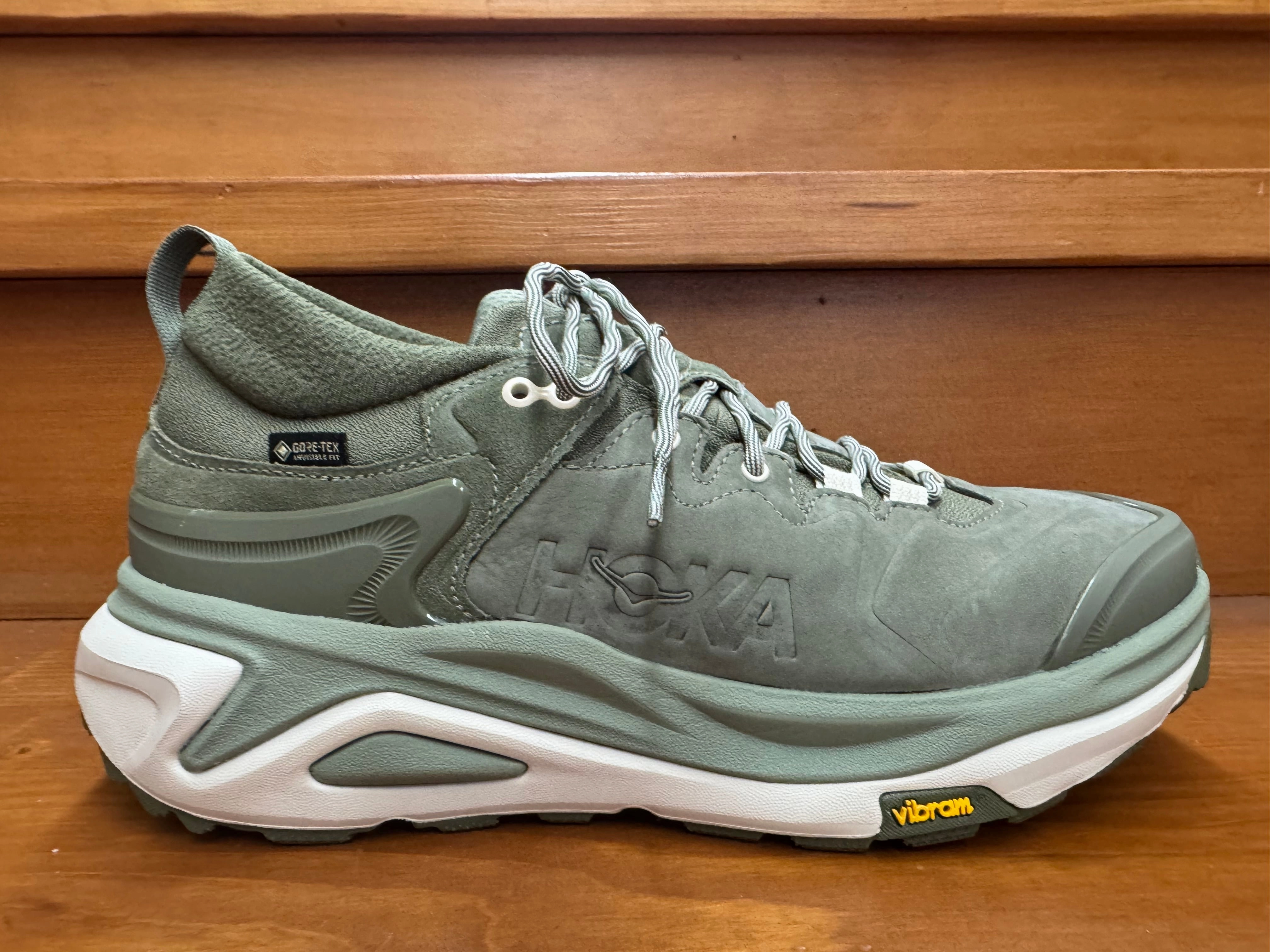 Hoka Kaha 3 Low GTX Eucalyptus/Birch 1162532-EYP Mesh Lining Snug Lining