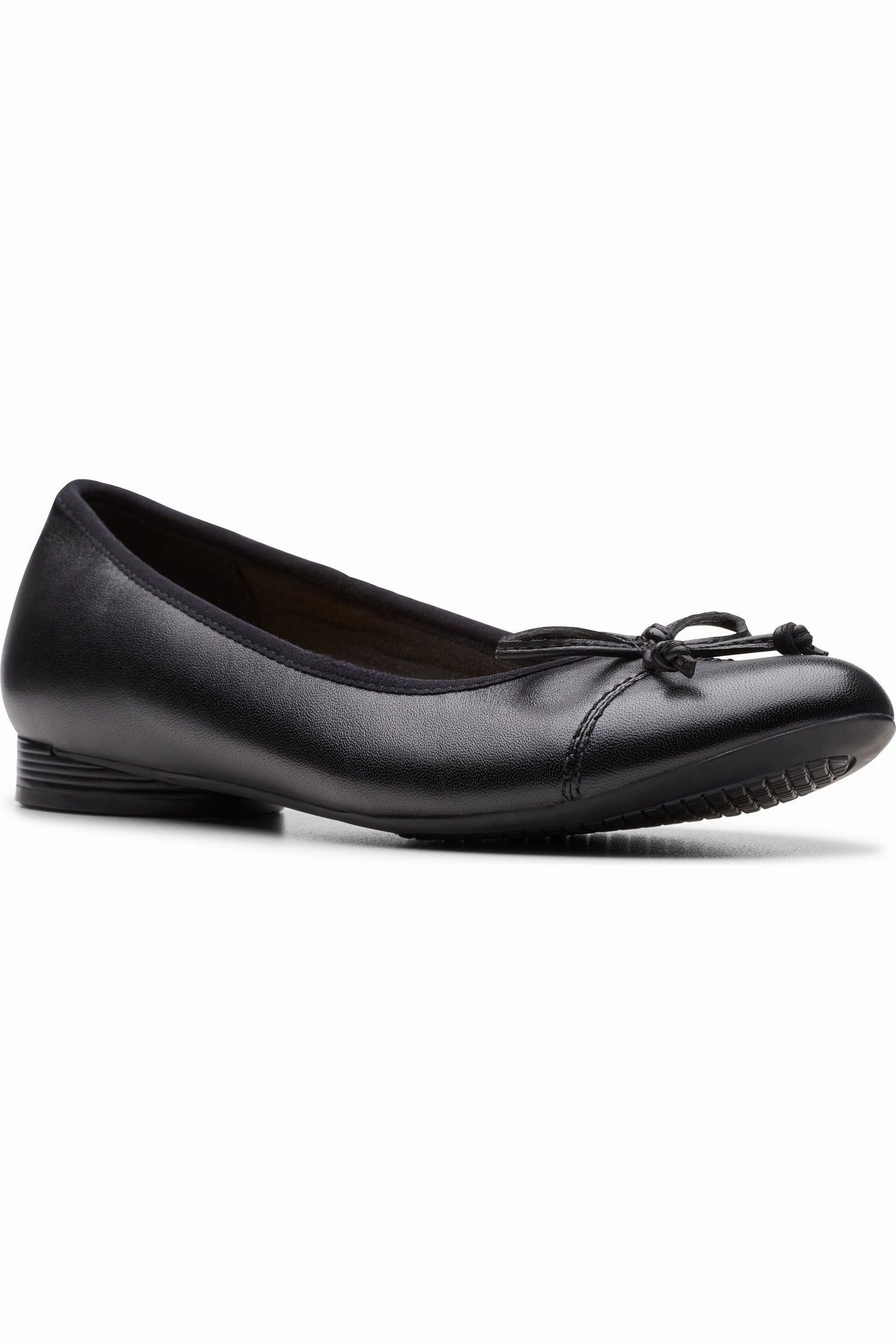 Clarks Loreleigh Rae in black leather Cold Block