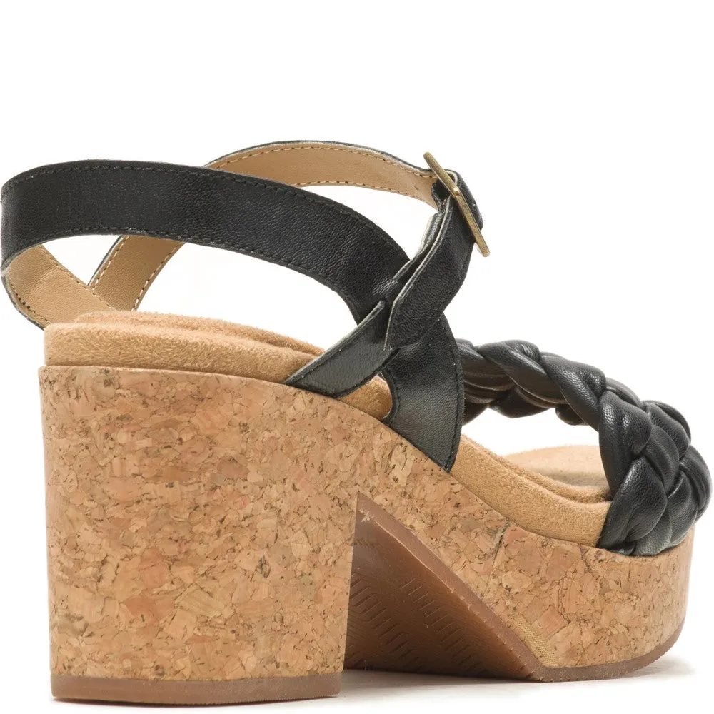 Hush Puppies Poppy Quarter Strap Sandal Gold Touch Sunshine Fit