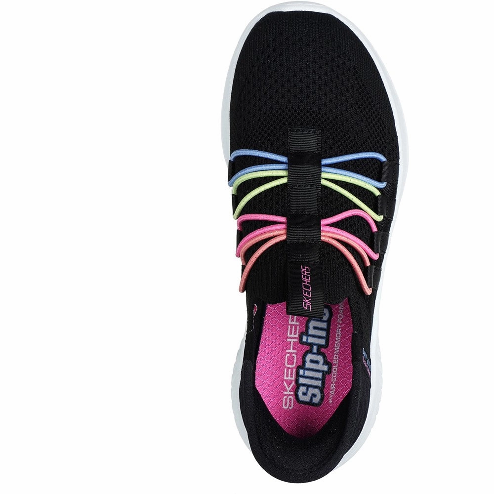 Skechers Ultra Flex 3.0 Bungee Fun Trainers Strike Hike