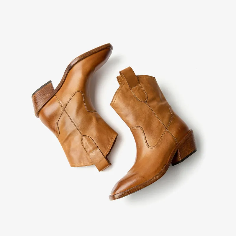 Thermoball Boots Beau Today  Washed horse skin  Women boots Straight-in