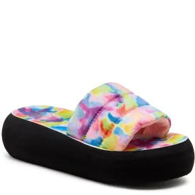 Rocket Dog Splash Loyal Tie Dye Sandal Contoured Footbed