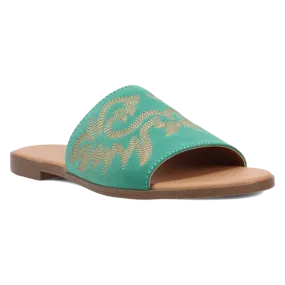 Lasso Green Suede Leather Sandal (DS) Size 15 Shoes Adidas