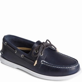 Sperry Authentic Original 2-Eye Pullup Low Heel Soft Sock