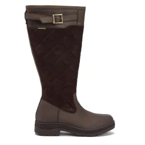 Barbour Womens Oak Tall Boot Brown Stylish Option