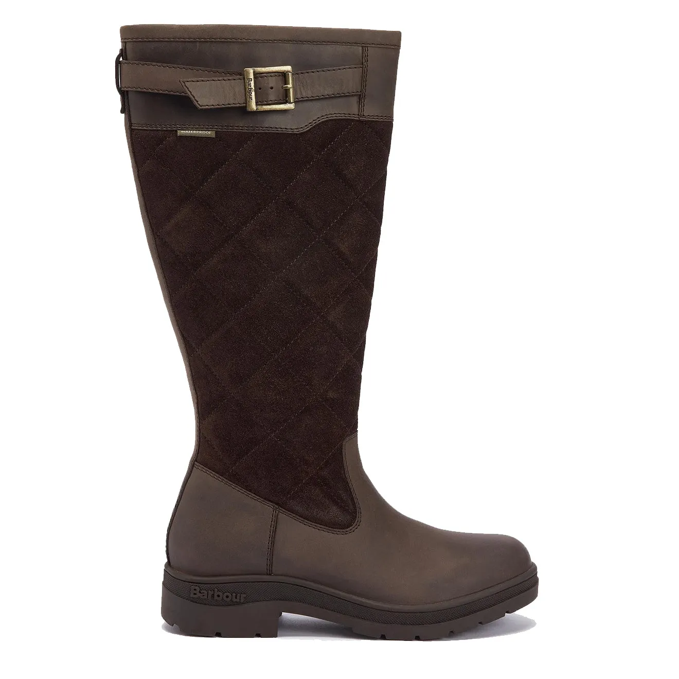 Barbour Womens Oak Tall Boot Brown Stylish Option