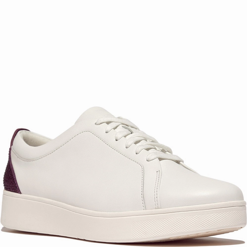 Fitflop Rally Crystal-Backtab Sneakers running in countryside shoes LeatherUpper