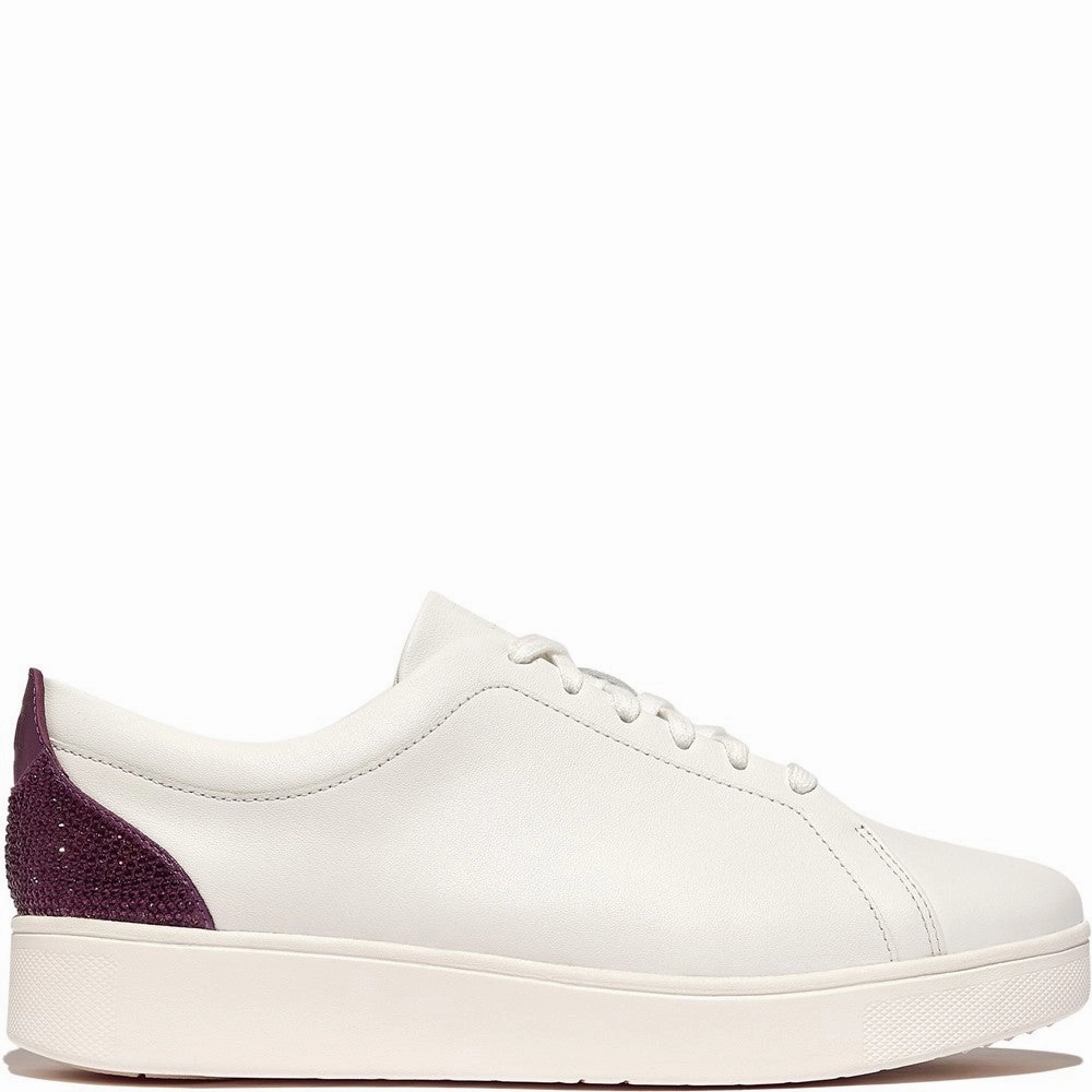 standard - fit Heel lock Fitflop Rally Crystal-Backtab Sneakers