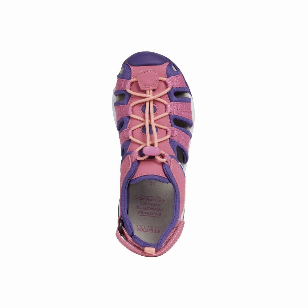 Strong Pace Geox J Borealis Girl B Lace Up Sandal