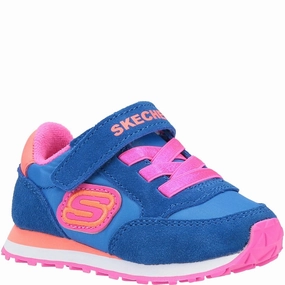 Skechers Retro Sneaks Touch Fastening Trainer Evening Out Bridge Jog