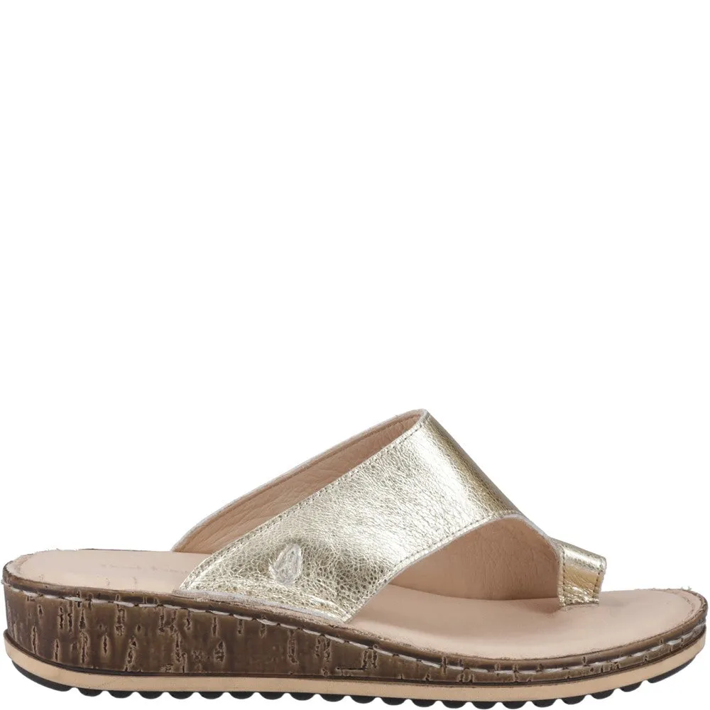 Hush Puppies Elissa Toepost Sandal hypoallergenic Thin strap
