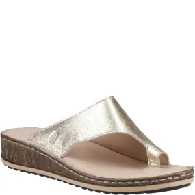 Hush Puppies Elissa Toepost Sandal Slip-Resistant Sole No Hassle