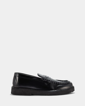 Nomad Loafer. (w) Black Patent Wild Jog
