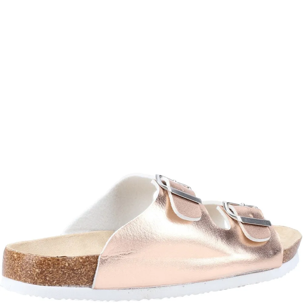 Easy To Wear Shoes Street Cool Divaz Nimes Two Buckle Slider