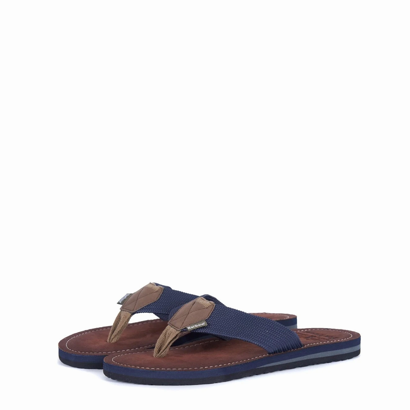 Anti Slip Barbour Toeman Beach Sandal Navy