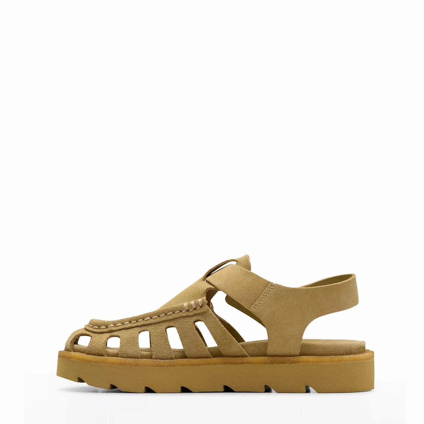 Clarks Originals Womens Meadow Buckle Dark Maple Suede Soft Footbed Versatile Cushion